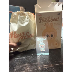 Pop Mart Labubu QuQu – Have a Seat Series 🪑 100% Authentic – Open Box / Sealed